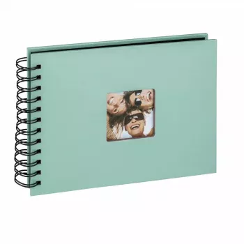 Fotoalbums Walther Fun Piparmētru krāsa 40 loksnes Spirāles iesējums