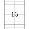 Pašlīmējošās printera etiķetes HERMA Labels Premium A4 105x33.8 mm