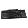 Vadu Cherry CHERRY KC 1000 SC pilna izmēra USB tastatūra, QWERTY, 109 taustiņi, 1,8 m kabelis, melna