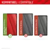 Displex planšetdatora stikls (9H) Samsung Galaxy Tab S10 Ultra/S11 Ultra, Eco montāžas rāmis, neplīstošs