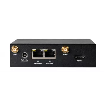 Securepoint Melns Dwarf G5 VPN aparatūras ugunsmūris, darbvirsmas, 1,85 Gbit/s