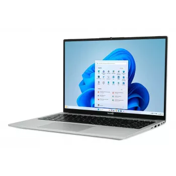 TERRA MOBILE 1610A AMD Ryzen™ 7 7730U Klēpjdators 40,6 cm (16 collas) WUXGA 16 GB DDR4-SDRAM 512 GB SSD Wi-Fi 6 (802.11ax) Windows 11 Home German Melns, Sudraba