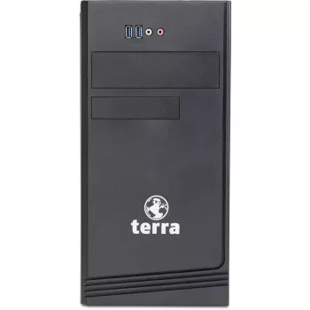 TERRA PC-HOME 4000 Intel® Core™ i3 i3-14100 8 GB DDR5-SDRAM 500 GB SSD Windows 11 Home Mini Tower Melns