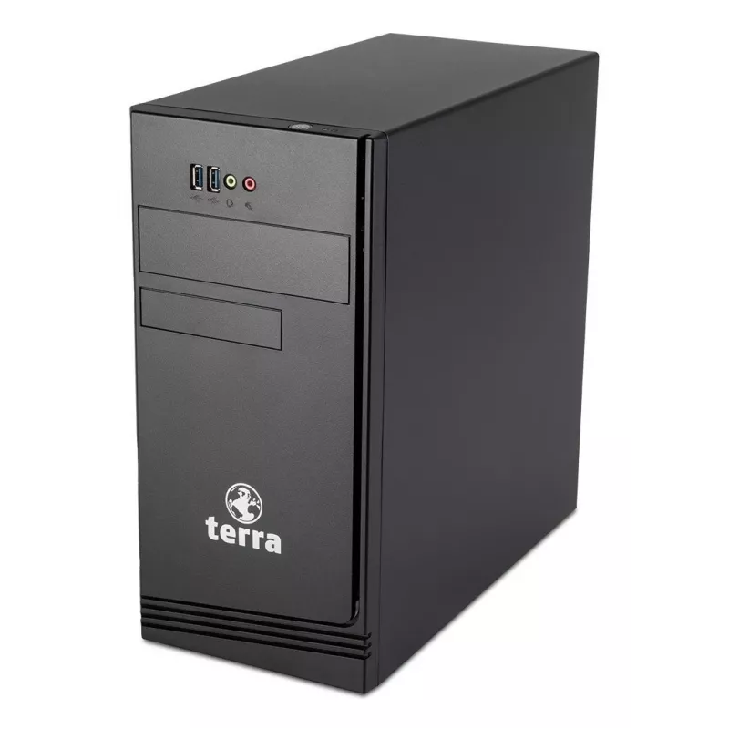 TERRA PC-HOME 4000 Intel® Core™ i3 i3-14100 8 GB DDR5-SDRAM 500 GB SSD Windows 11 Home Mini Tower Melns