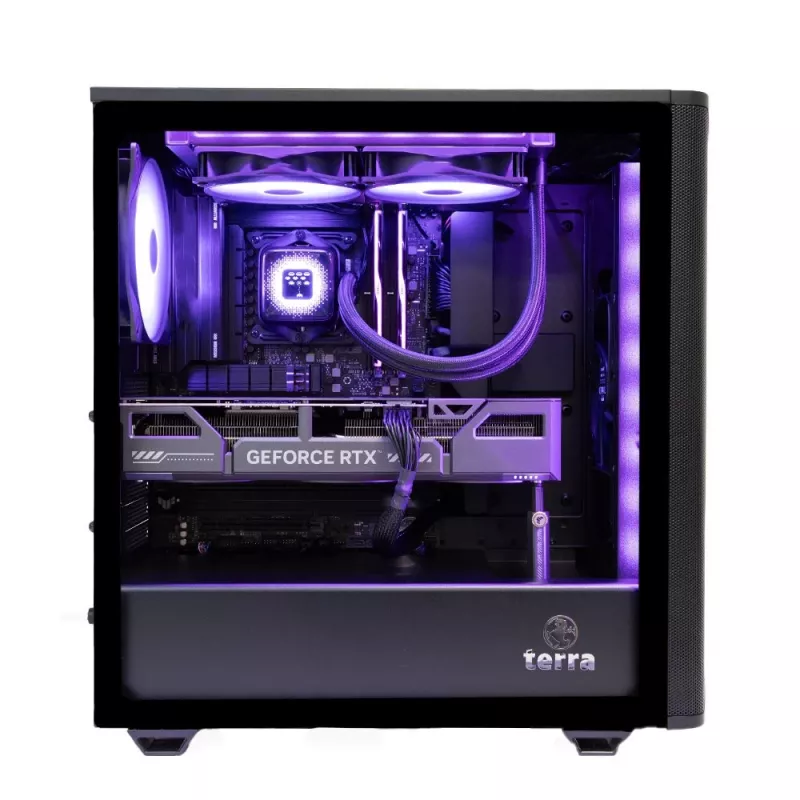 TERRA PC-GAMER ELITE 3 Intel Core Ultra 7 265KF 32 GB DDR5-SDRAM 1 TB SSD NVIDIA GeForce RTX 5070 Ti Windows 11 Home Melns