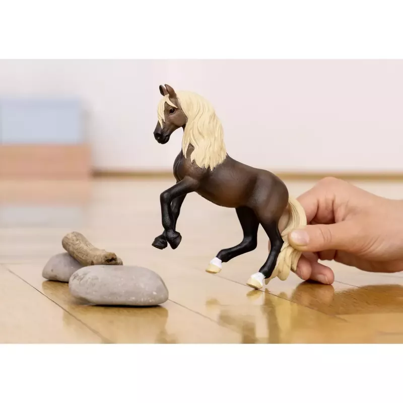 Schleich zirga figūriņa Peruvian Paso Stallion modelis 13952, no 5 gadu vecuma, bēša/brūna