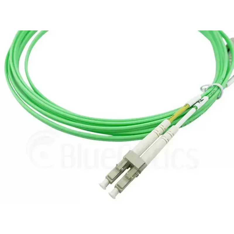 Optiskās šķiedras kabelis BlueOptics SFP3131GU15MK LC OM5 15 m zaļš