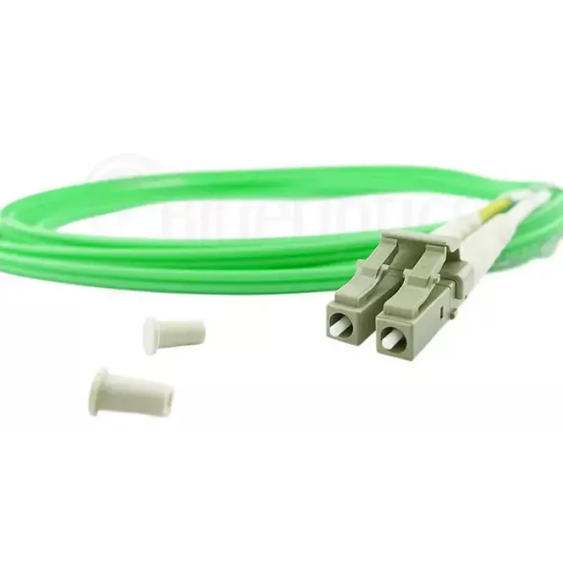 Optiskās šķiedras kabelis BlueOptics SFP3131GU15MK LC OM5 15 m zaļš