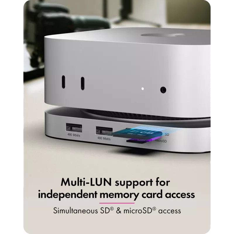 ICY BOX 7-in-1 USB Type-C DockingStation ar M.2 NVMe slotu