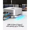 ICY BOX 7-in-1 USB Type-C DockingStation ar M.2 NVMe slotu
