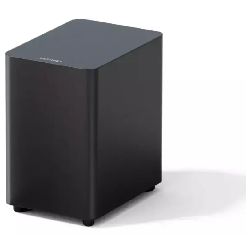 Soundbar Ultimea Aura A50 Melns 5.1 kanāli, 320 W RMS, Dolby Atmos/Surround, 10.2 cm zemfrekvences skaļrunis