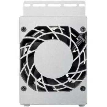 CPU dzesētājs SILVERSTONE RAC45-FC-801 kompakts 80 mm ventilators, sudraba/melna