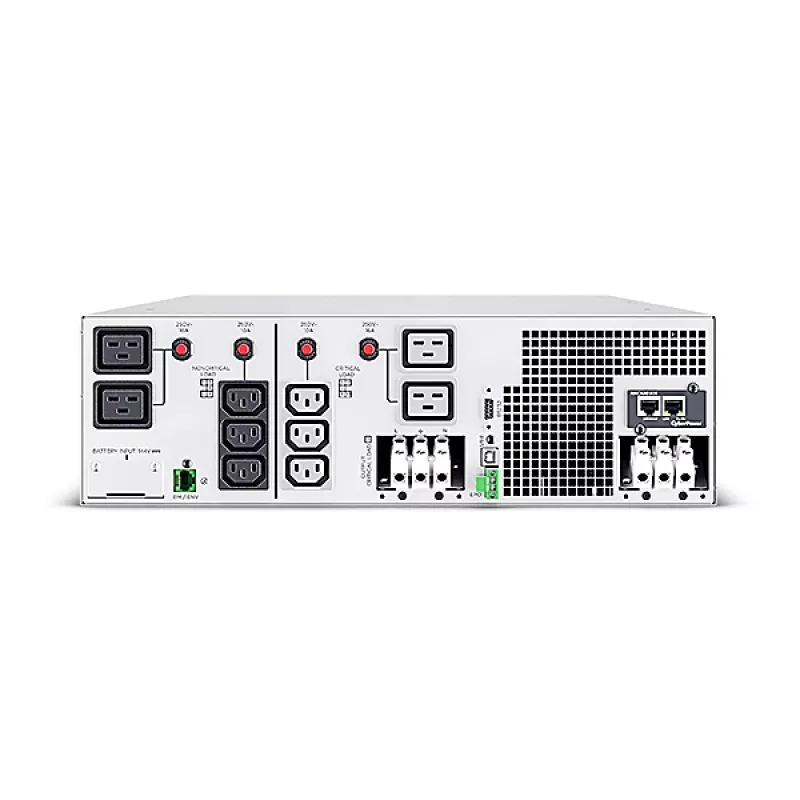 CyberPower OL6KERTHDL nepārtrauktās barošanas avots (UPS) Dubultā pārveidošana (Online) 6 kVA 6000 W 10 maiņstrāvas izejas