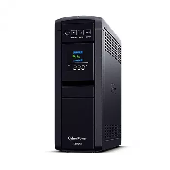 CyberPower CP1200EIPFCLCD nepārtrauktās barošanas avots (UPS) Line-Interactive 1,2 kVA 720 W 6 maiņstrāvas izejas