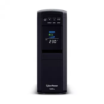 CyberPower CP1200EIPFCLCD nepārtrauktās barošanas avots (UPS) Line-Interactive 1,2 kVA 720 W 6 maiņstrāvas izejas