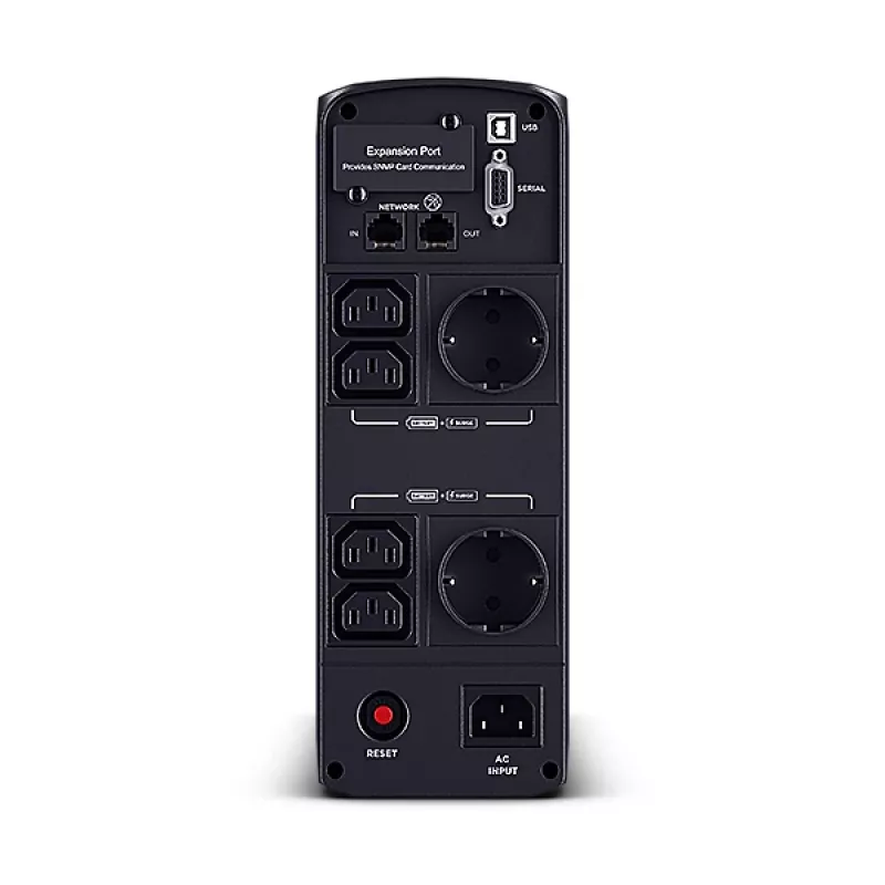 CyberPower CP1200EIPFCLCD nepārtrauktās barošanas avots (UPS) Line-Interactive 1,2 kVA 720 W 6 maiņstrāvas izejas