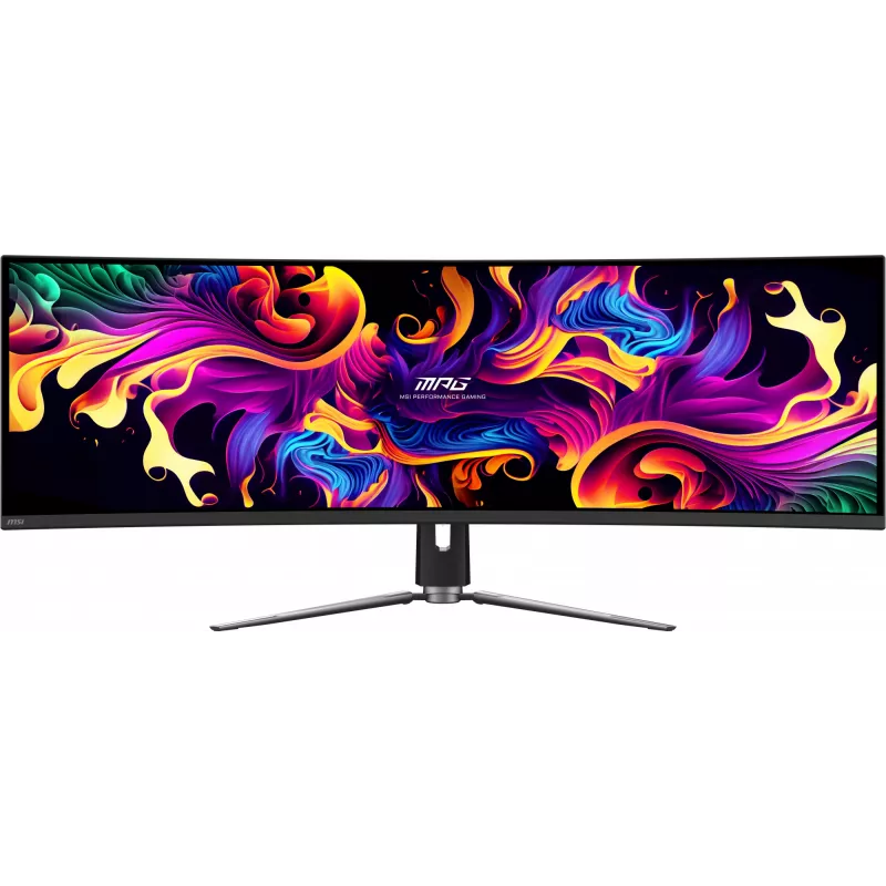 MSI MPG 491CQPX QD-OLED datora monitors 124,5 cm (49 collas) 5120 x 1440 pikseļi Dual QHD Melns
