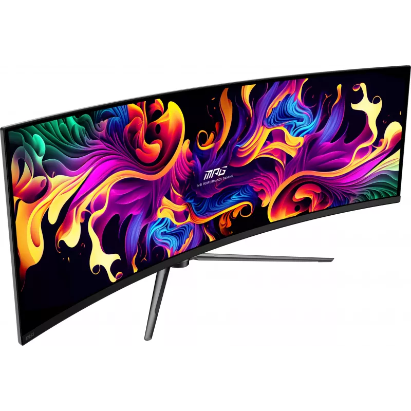 MSI MPG 491CQPX QD-OLED datora monitors 124,5 cm (49 collas) 5120 x 1440 pikseļi Dual QHD Melns
