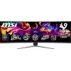 MSI MPG 491CQPX QD-OLED datora monitors 124,5 cm (49 collas) 5120 x 1440 pikseļi Dual QHD Melns