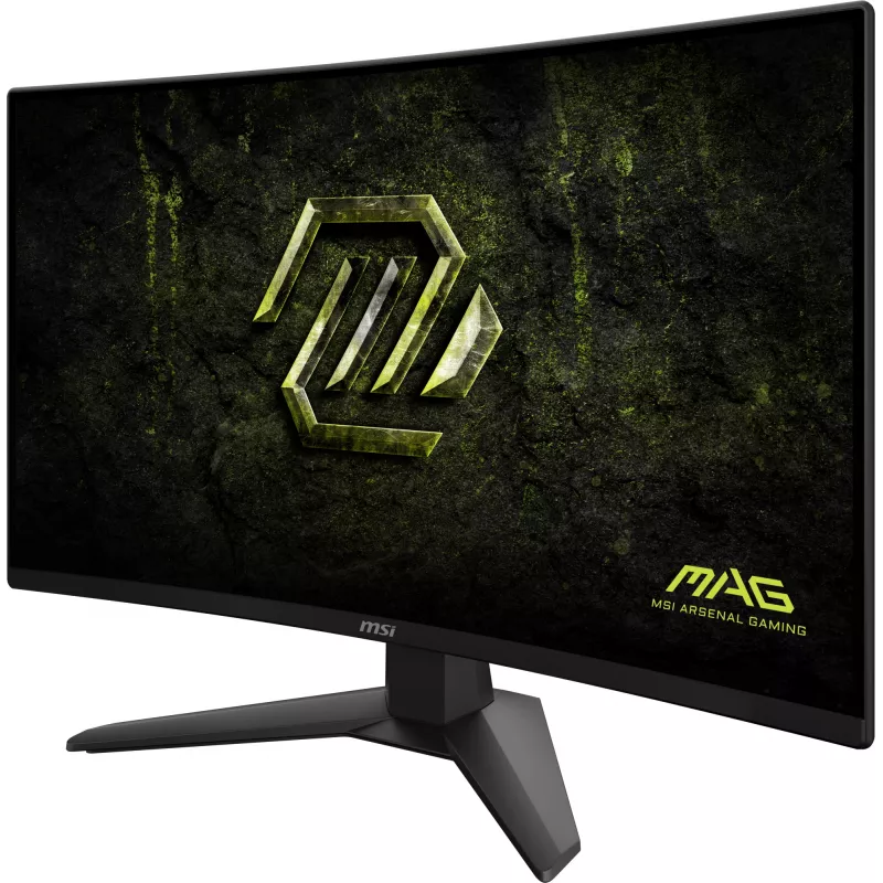 27 collu MSI MAG 274CF X24 izliekts Rapid VA monitors, Full HD 1920×1080, 0,5 ms, 300 cd/m², VESA, melns