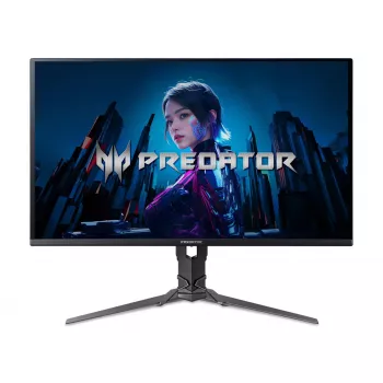 Datora monitors Acer Predator X27UW3bmiiprx 26,5 collas QD-OLED 2560×1440 0,03 ms VESA augstuma regulēšana Melns