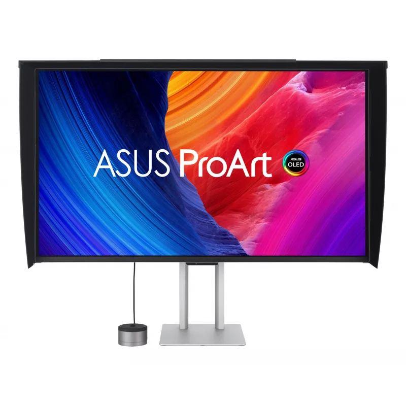 ASUS ProArt OLED PA32UCDMR-K datora monitors 80 cm (31.5 collas) 3840 x 2160 pikseļi 4K Ultra HD QD-OLED melns, sudraba