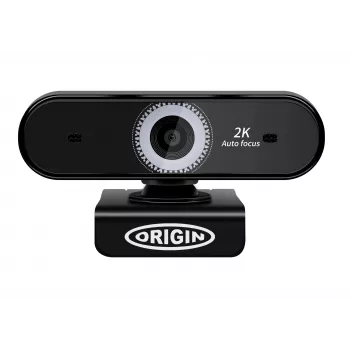 Origin Storage USB tīmekļa kamera 2K Full HD, 5 MP, 2592 x 1944 pikseļi, 2K Ultra HD, 60 kadri/s, 10x, USB 2.0