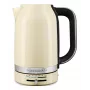 KitchenAid 5KEK1701EAC elektriskā tējkanna 1,7 l 2400 W Melna, Krēmkrāsa, Nerūsējošais tērauds