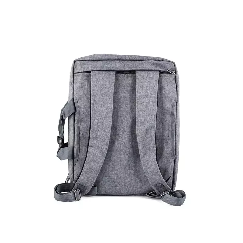 Messenger somiņa MODECOM RENO 15,6 collu (39,6 cm) klēpjdatoriem, neilons, pelēka/oranža