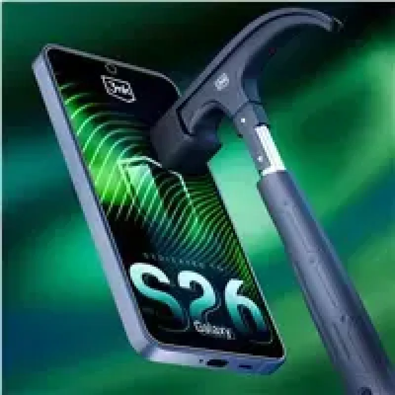 Rūdīta hibrīda stikla ekrāna aizsargs 3MK FlexibleGlass Samsung Galaxy S26