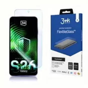Rūdīts hibrīda ekrāna aizsargs 3MK FlexibleGlass Samsung Galaxy S26+