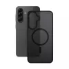 Aizsargmaciņš Crong Hybrid Matte Magnetic Samsung Galaxy A56 — TPU + PC, melns