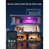 Viedais griestu lukturis Govee 30 cm RGBWW + RGBIC Wi‑Fi/Bluetooth 28 W, balts, Ø300×30 mm