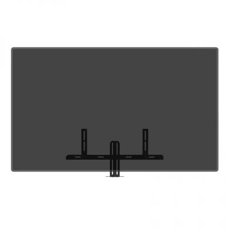 Plaukts Multibrackets M Universal Camera Holder 55 collas-110 collas melns tērauds