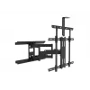 Plaukts Multibrackets M Universal Camera Holder 55 collas-110 collas melns tērauds