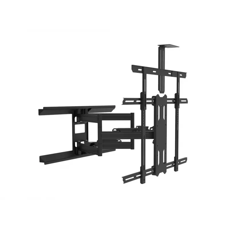Plaukts Multibrackets M Universal Camera Holder 55 collas-110 collas melns tērauds