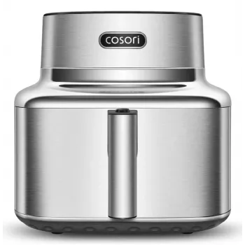 Cosori ICONIC Single 6,2 L brīvi stāvošs 1725 W karstā gaisa fritieris ar nerūsējošā tērauda apdari