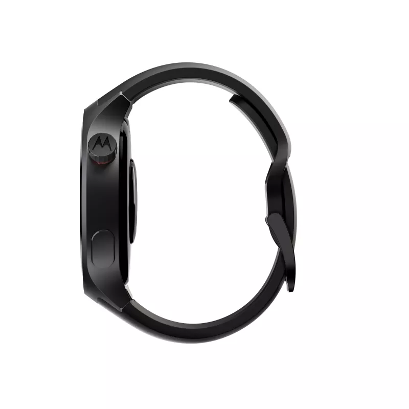 Motorola Moto Watch 3,63 cm (1,43 collas) OLED 47 mm digitāls skārienjūtīgs Melns GPS (satelīta)
