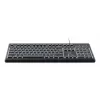 Trust Primo apgaismota tastatūra mājas/biroja USB QWERTY US angļu melna