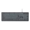 Trust Primo apgaismota tastatūra mājas/biroja USB QWERTY US angļu melna