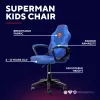 Spēļu krēsls TRUST GXT 703SM REVVO Kids Superman Blue – bērnu spēļu krēsls, ergonomiska konstrukcija, regulējamas funkcijas