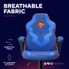 Spēļu krēsls TRUST GXT 703SM REVVO Kids Superman Blue – bērnu spēļu krēsls, ergonomiska konstrukcija, regulējamas funkcijas