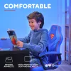 Spēļu krēsls TRUST GXT 703SM REVVO Kids Superman Blue – bērnu spēļu krēsls, ergonomiska konstrukcija, regulējamas funkcijas