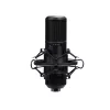 Studijas mikrofons TRUST GXT 269 Emita II — vadu USB, metāla korpuss, galda stiprinājums, melns (42×162×42 mm)