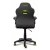 PC gaming krēsls TRUST 25786 — polsterēts sēdeklis, maks. svars 110 kg, sēdeklis 44×44 cm, maks. augstums 100 cm, melns/dzeltens