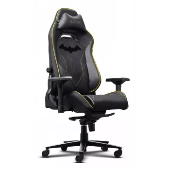 PC spēļu krēsls TRUST 25787 — polsterēts sēdeklis, maks. slodze 150 kg, 710×750 mm, augstums līdz 134 cm, melns