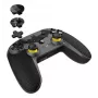 Spēļu kontrolieris TRUST 25789 — melns Bluetooth/USB kontrolieris operētājsistēmām Android, Nintendo Switch, PC, iOS, 8 m diapazons, 3 m kabelis