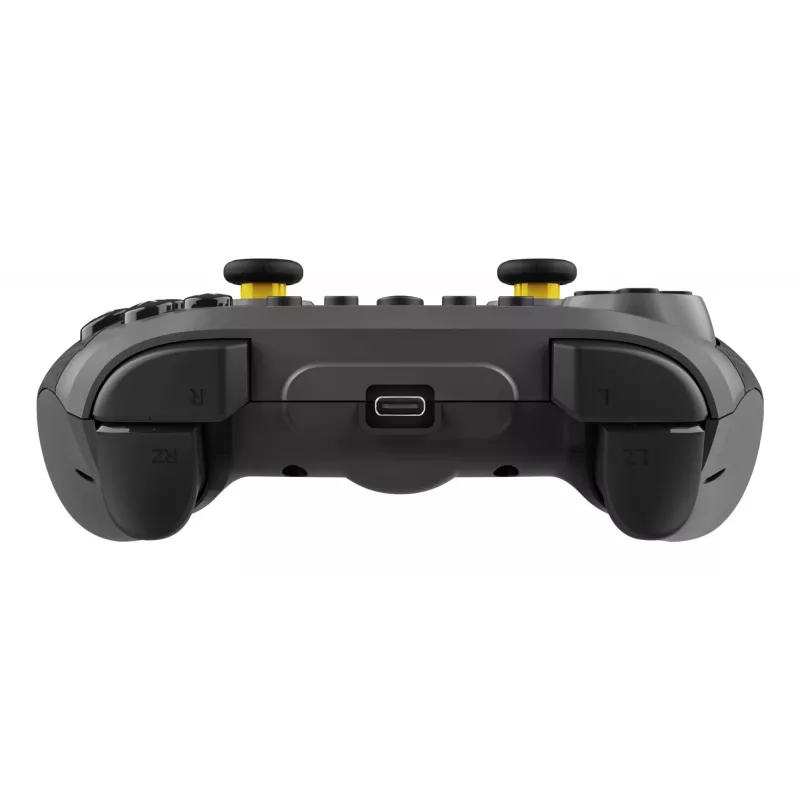 Spēļu kontrolieris TRUST 25789 — melns Bluetooth/USB kontrolieris operētājsistēmām Android, Nintendo Switch, PC, iOS, 8 m diapazons, 3 m kabelis