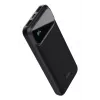 Ārējais akumulators TRUST 25882 — Pārnēsājams Li‑Ion 10000 mAh, PD 3.0/PPS/QC3.0, 2×USB‑A + 1×USB‑C, 20W, Melns