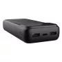 Ārējais akumulators TRUST 25883 — 20000 mAh Li‑Ion, PD & Quick Charge 3.0, 2×USB‑A + 1×USB‑C, 20 W, melns